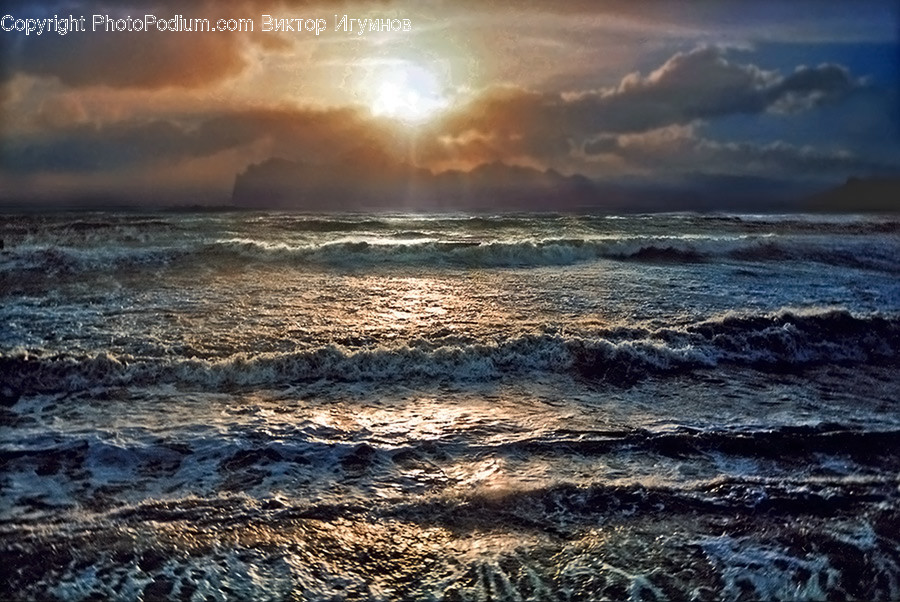 Sunlight, Beach, Coast, Nature, Ocean
