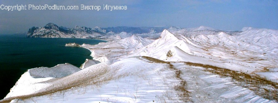 Glacier, Ice, Mountain, Nature, Outdoors
