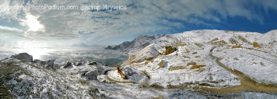 Glacier, Ice, Mountain, Nature, Outdoors