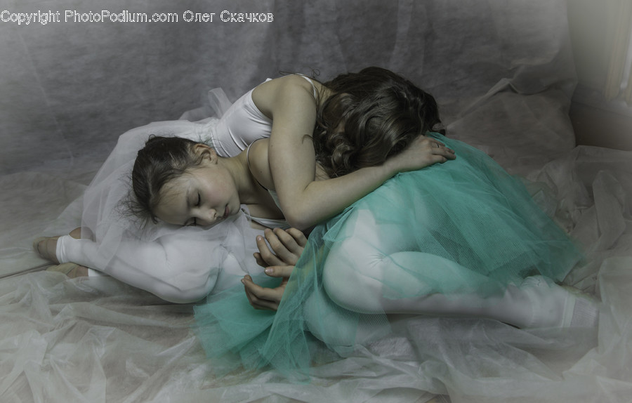 Asleep, Female, Human, Person, Baby