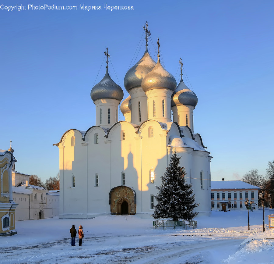 Outdoors, Snow, Architecture, Building, Dome