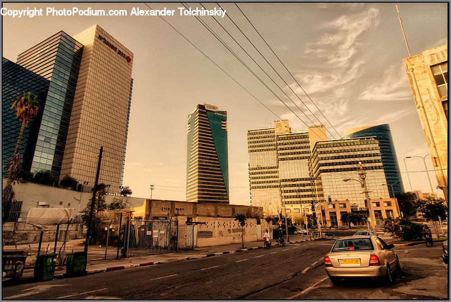 Automobile, Car, Vehicle, City, Downtown, Metropolis, Urban