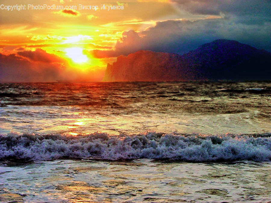 Nature, Ocean, Outdoors, Sea, Water