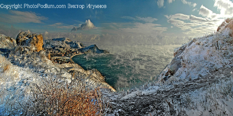 Glacier, Ice, Mountain, Nature, Outdoors