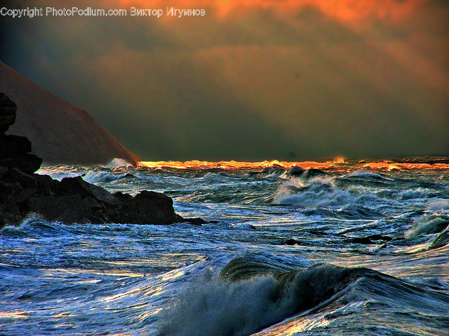 Nature, Ocean, Outdoors, Sea, Water