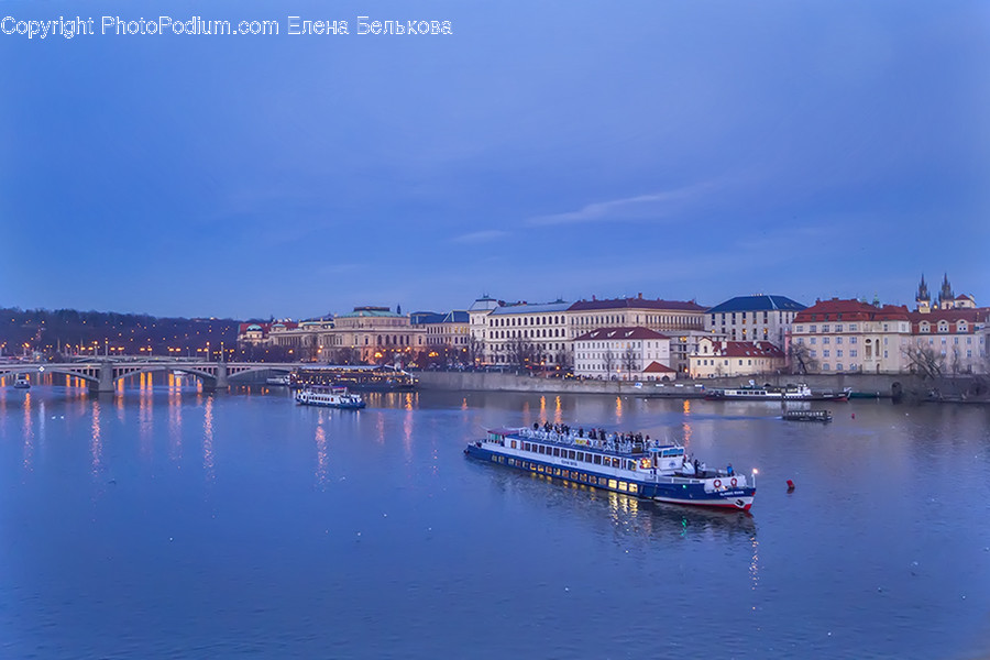 Harbor, Port, Waterfront, Boat, Ferry
