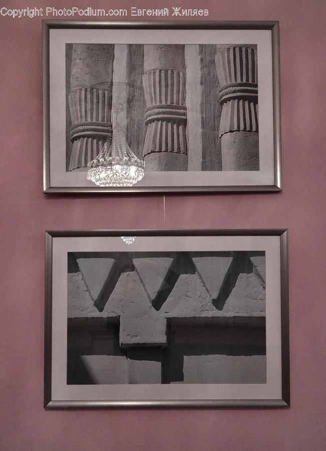 Architecture, Building, Column, Pillar, Poster