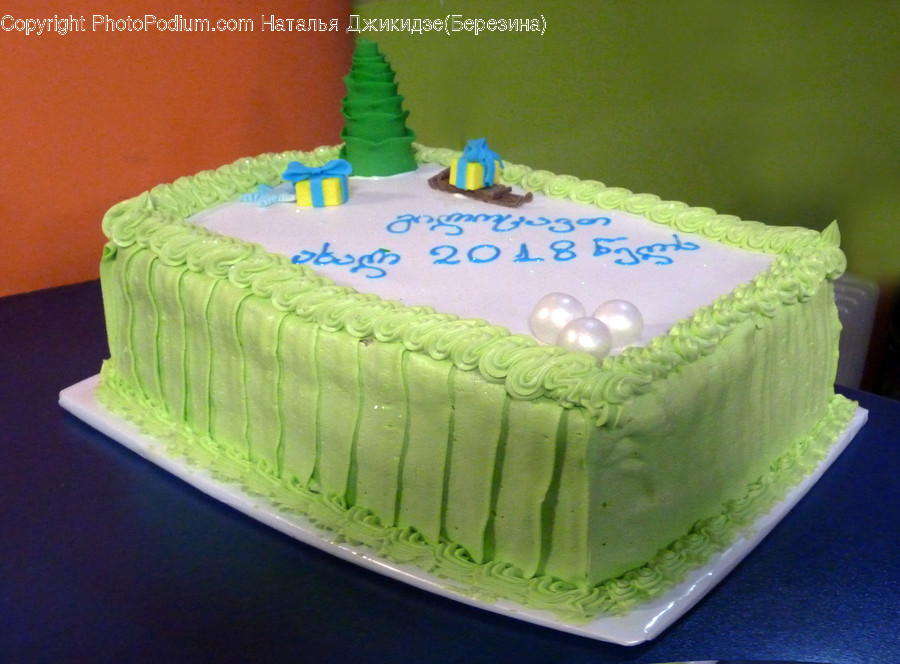 Birthday Cake, Cake, Dessert, Food