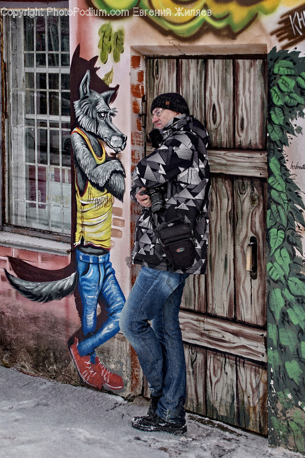 Human, People, Person, Weapon, Graffiti
