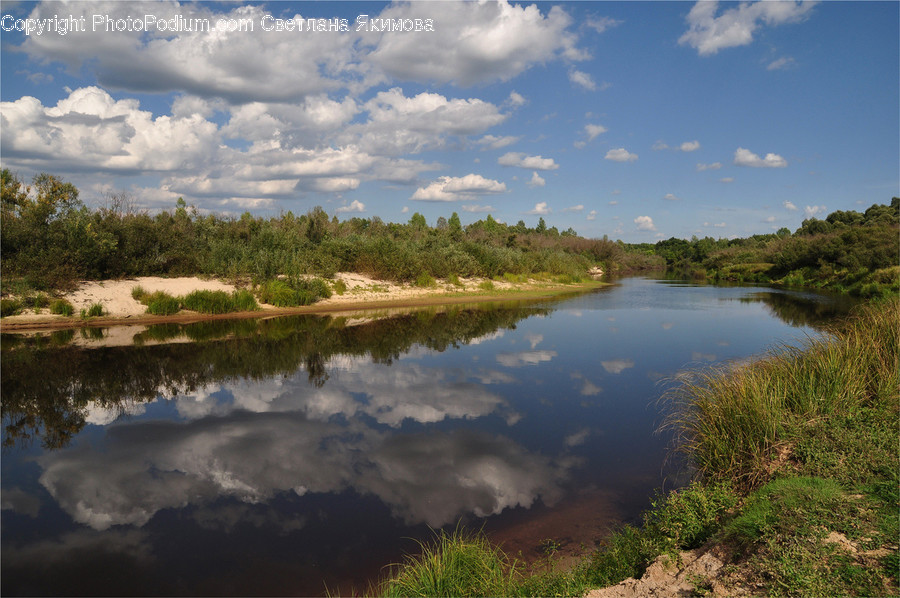 Outdoors, River, Water, Cloud, Cumulus