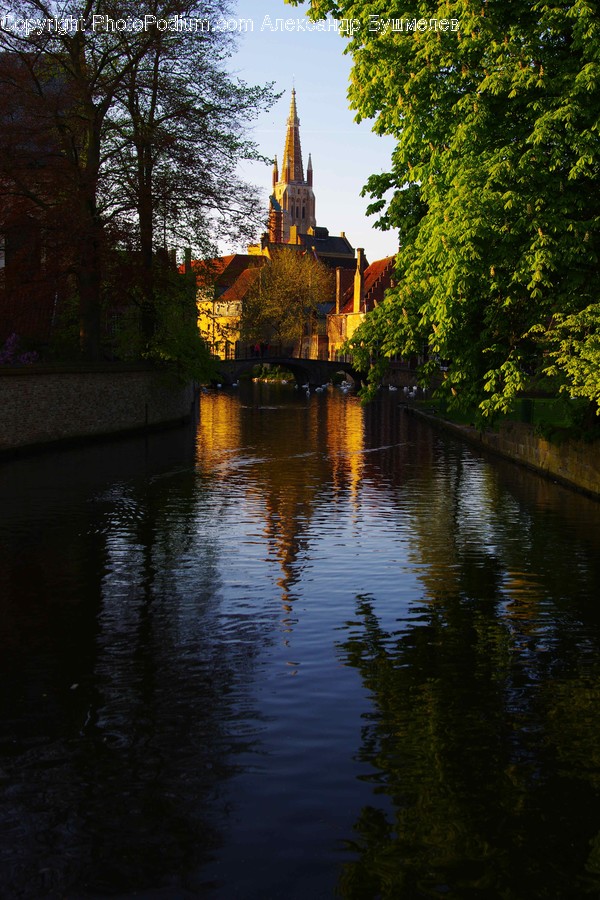 Architecture, Building, Castle, Fort, Moat