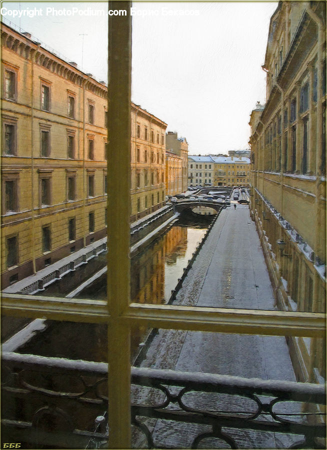 Boardwalk, Deck, Path, Sidewalk, Walkway, Canal, Outdoors