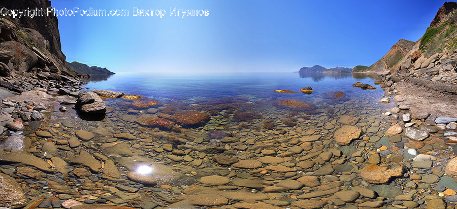 Rock, Cave, Coast, Cove, Nature