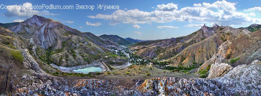 Crest, Mountain, Mountain Range, Nature, Outdoors