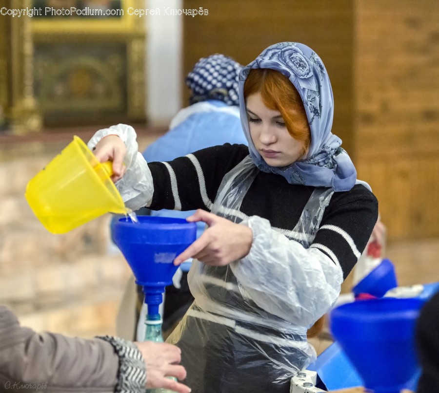Human, People, Person, Bucket, Leisure Activities