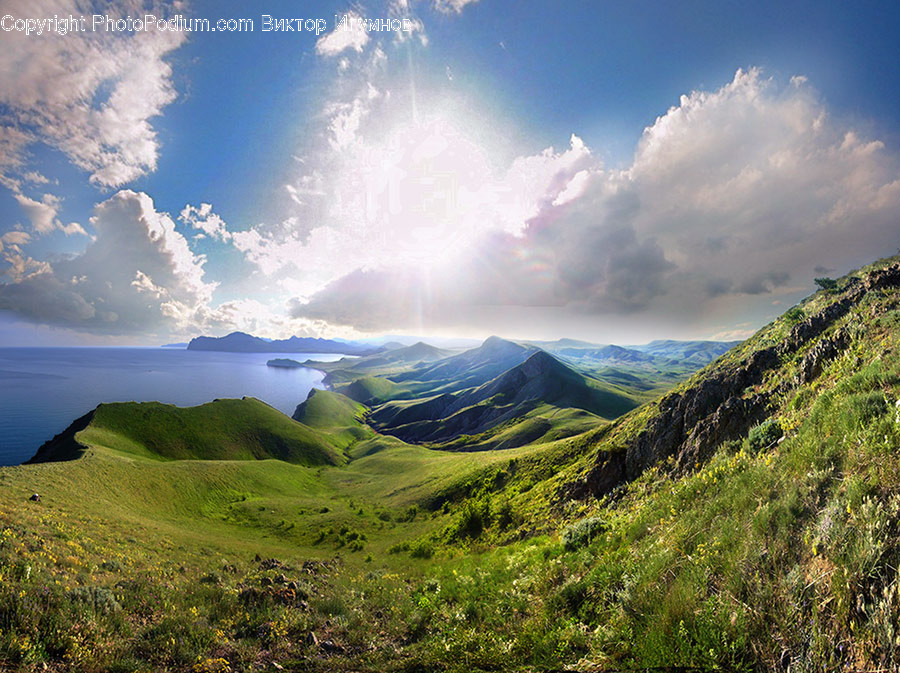 Field, Grassland, Outdoors, Cloud, Nature