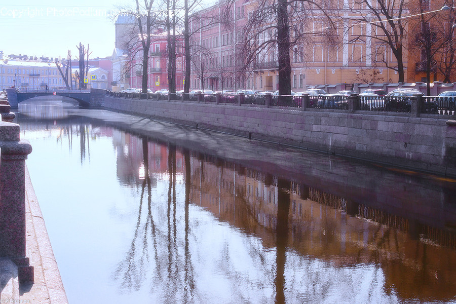 Canal, Outdoors, Water, Building