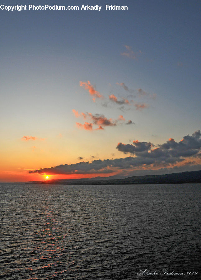 Outdoors, Sky, Dawn, Dusk, Red Sky, Sunrise, Sunset