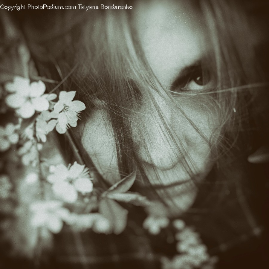 Flora, Plant, Weed, Face, Human