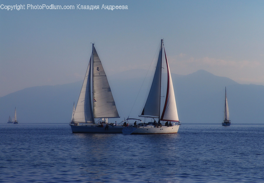 Sailboat, Transportation, Vessel, Watercraft, Yacht