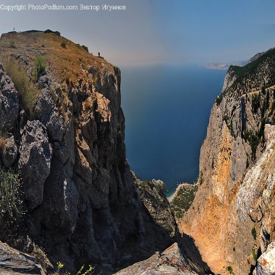 Cliff, Outdoors, Crest, Mountain, Mountain Range