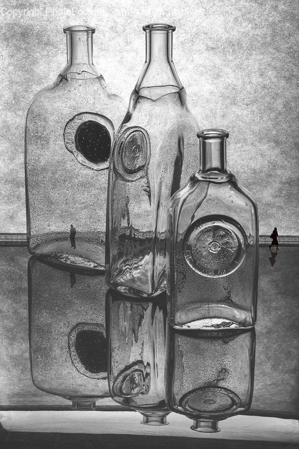 Bottle, Drain, Hole, Manhole, Sewer