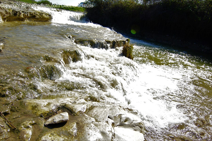 Creek, Outdoors, Stream, Water, River