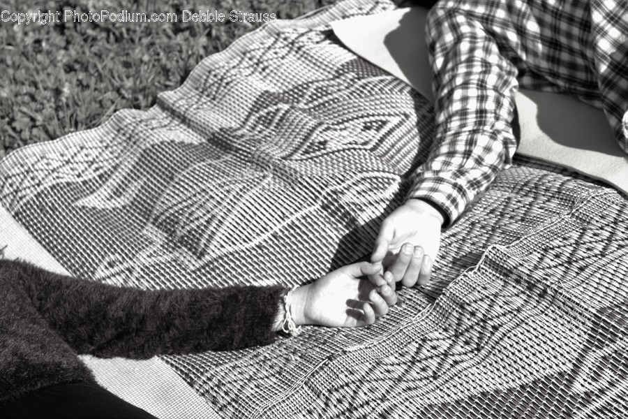 Woven, Human, People, Person, Blanket