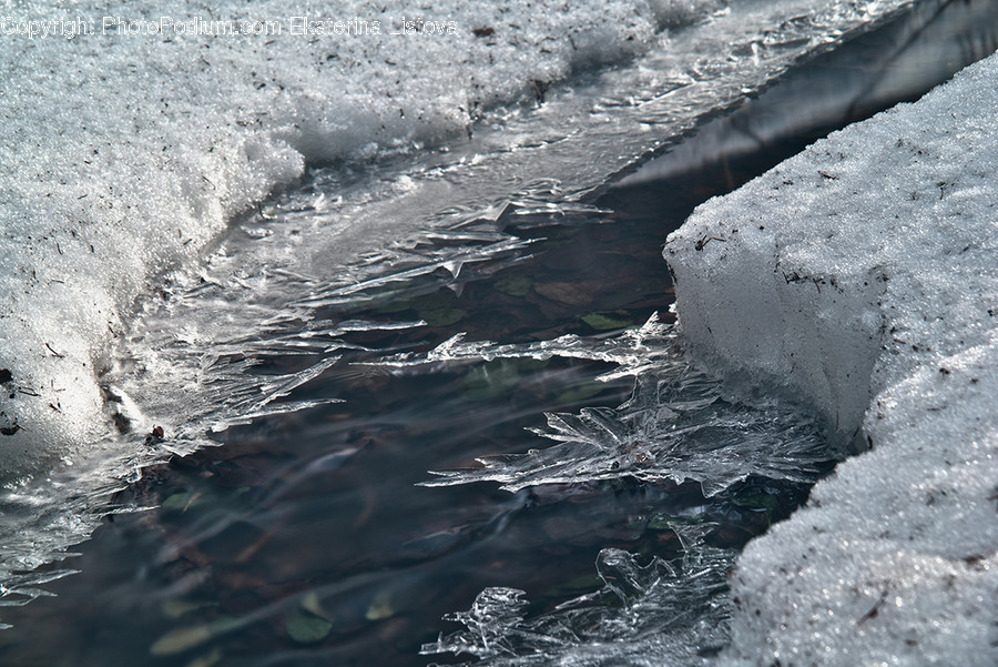 Glacier, Ice, Mountain, Nature, Outdoors