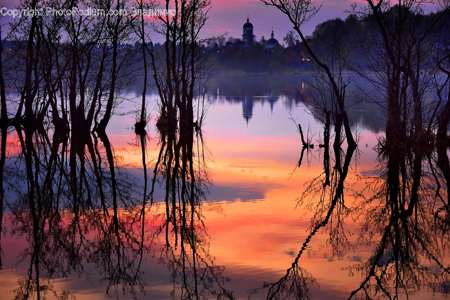 Dawn, Dusk, Nature, Outdoors, Red Sky