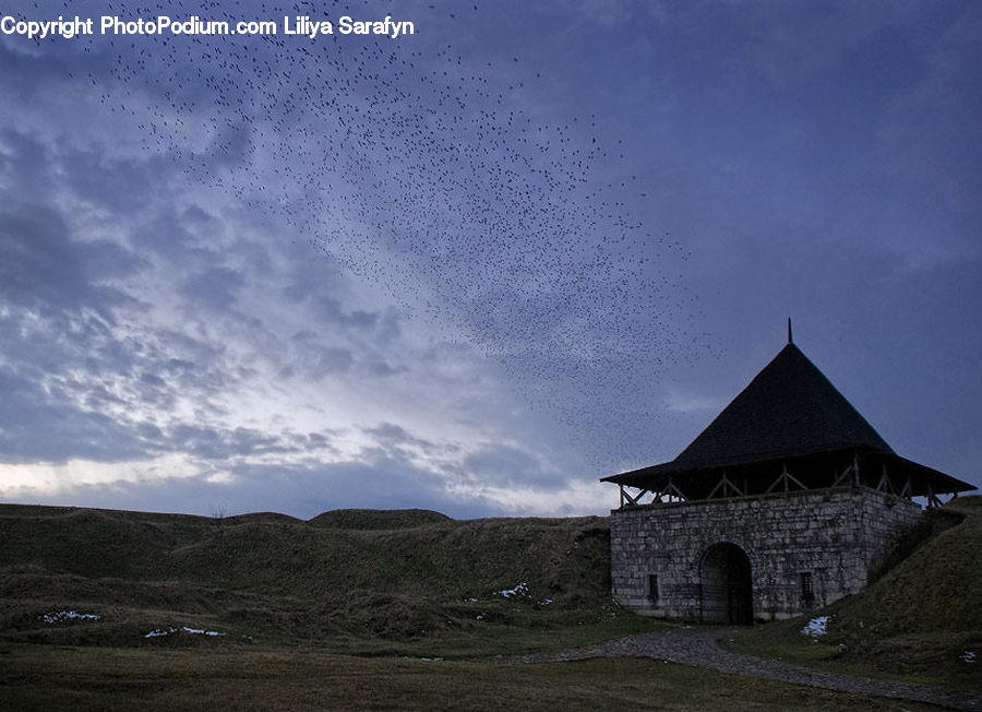 Building, Hut, Shelter, Cottage, Housing, Architecture, Bell Tower