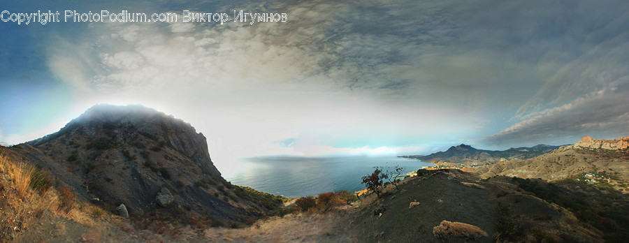Crater, Mountain, Nature, Outdoors, Volcano
