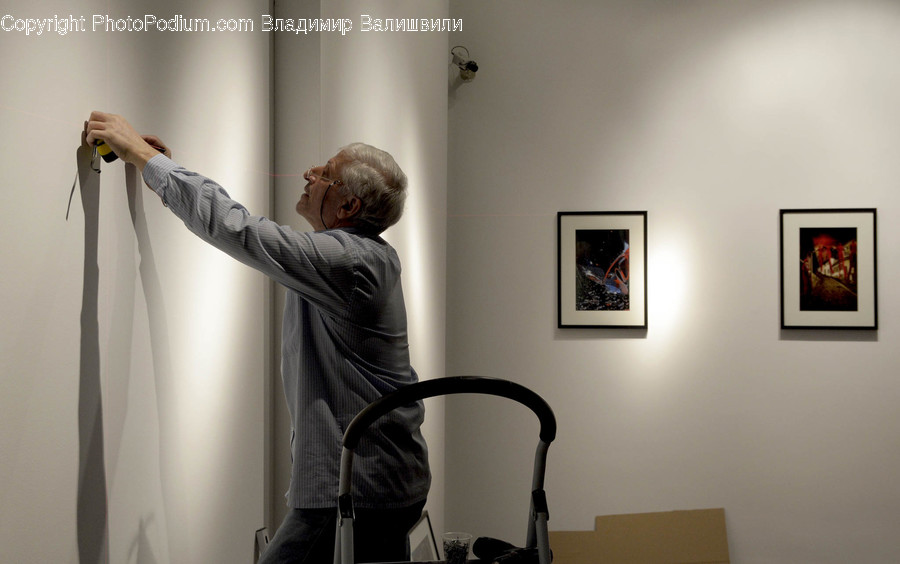 Human, People, Person, Art, Banister