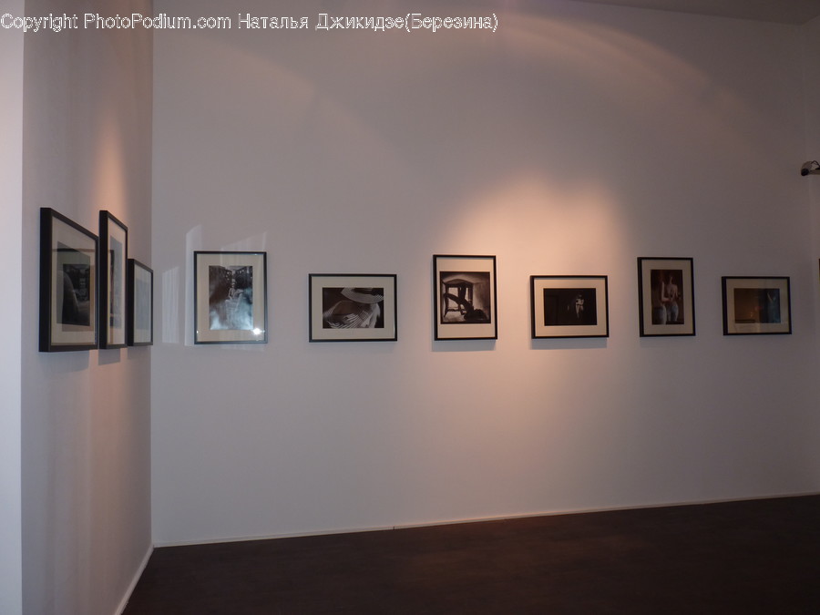 Art, Art Gallery, Shelf, White Board, Wall
