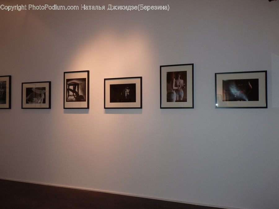 Art, Art Gallery, Painting, Modern Art, Light Fixture