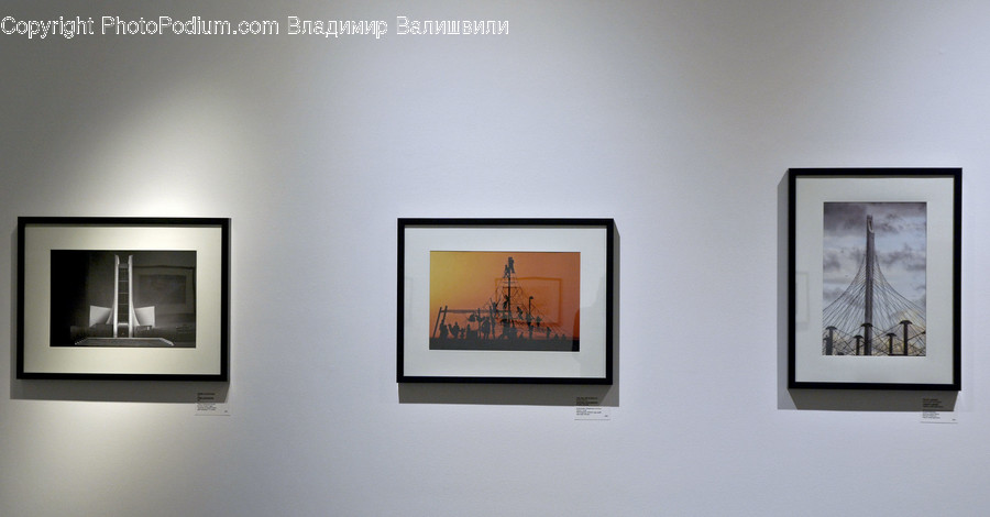 Art, Art Gallery, Modern Art, Poster, Architecture