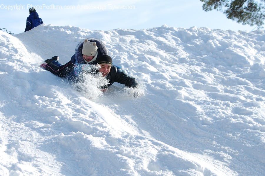 Outdoors, Snow, Alps, Mountain, Nature