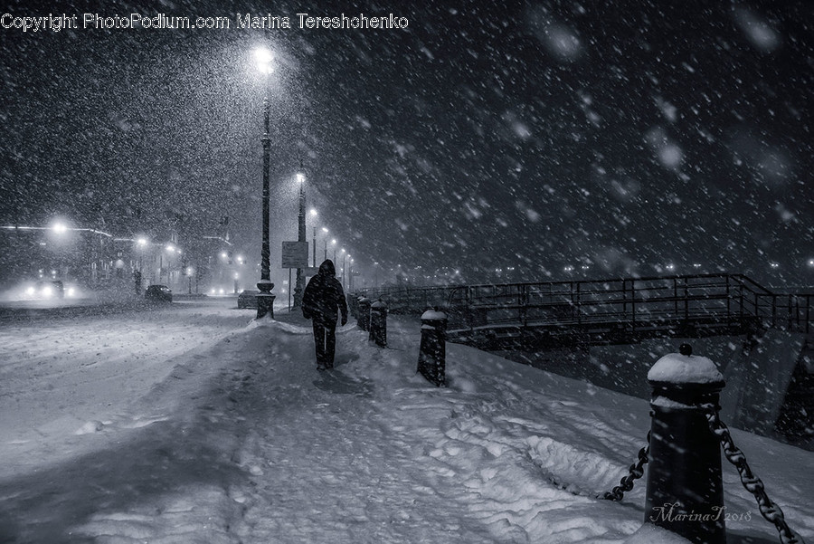 Blizzard, Nature, Outdoors, Snow, Storm