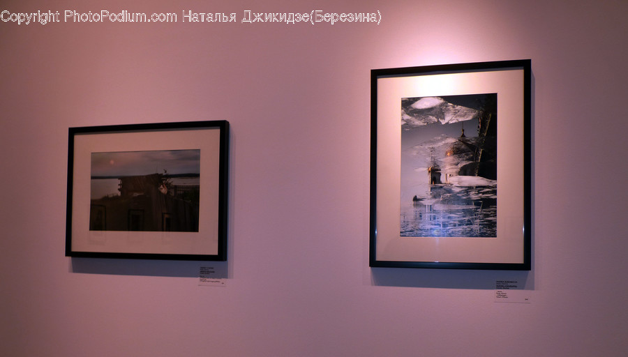 Fireplace, Hearth, Art, Art Gallery, Poster
