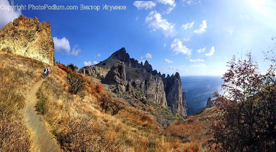 Crest, Mountain, Mountain Range, Nature, Outdoors