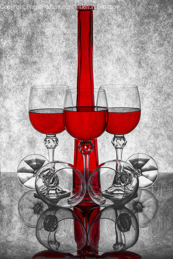 Glass, Chair, Furniture, Goblet, Art