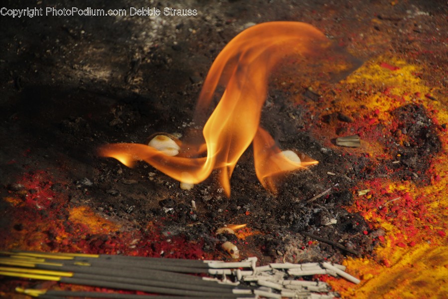 Fire, Bonfire, Campfire, Camping, Flame