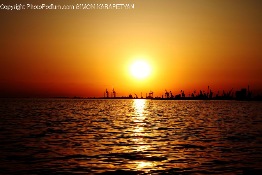 Outdoors, Sky, Sun, Dawn, Dusk
