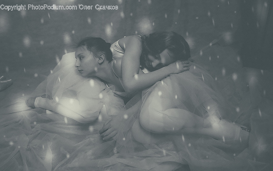 Human, People, Person, Tub, Kiss