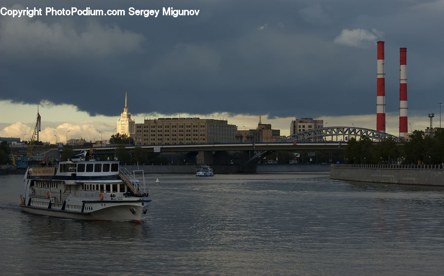 Beacon, Building, Lighthouse, Cruise Ship, Ferry, Freighter, Ship