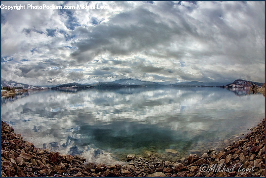 Lake, Outdoors, Water, Mountain, Landscape, Nature, Scenery