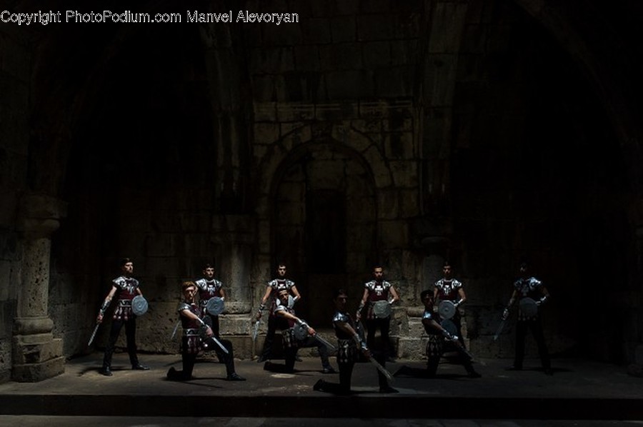 Human, People, Person, Dungeon, Army