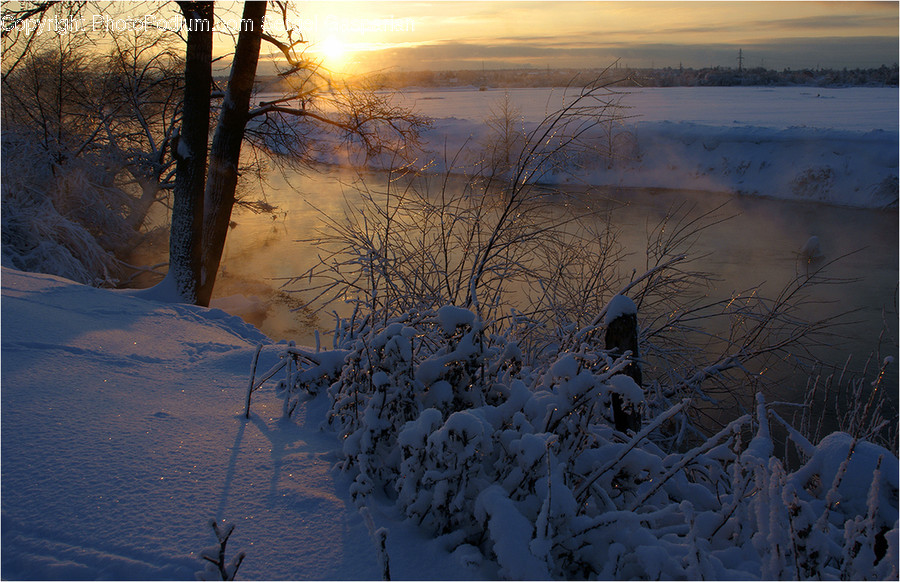Dawn, Dusk, Nature, Outdoors, Red Sky