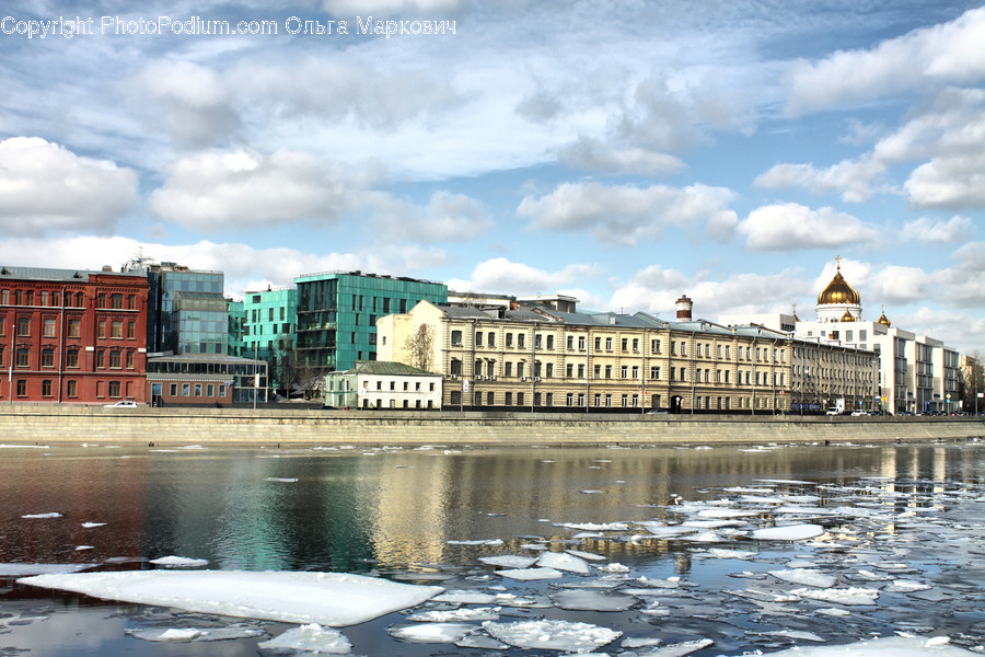 Building, Outdoors, Snow, Office Building, Housing
