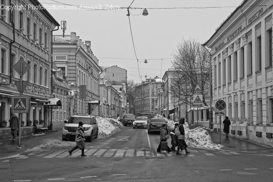 Building, City, Road, Street, Town